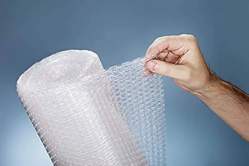 Line quality check on packaging rolls